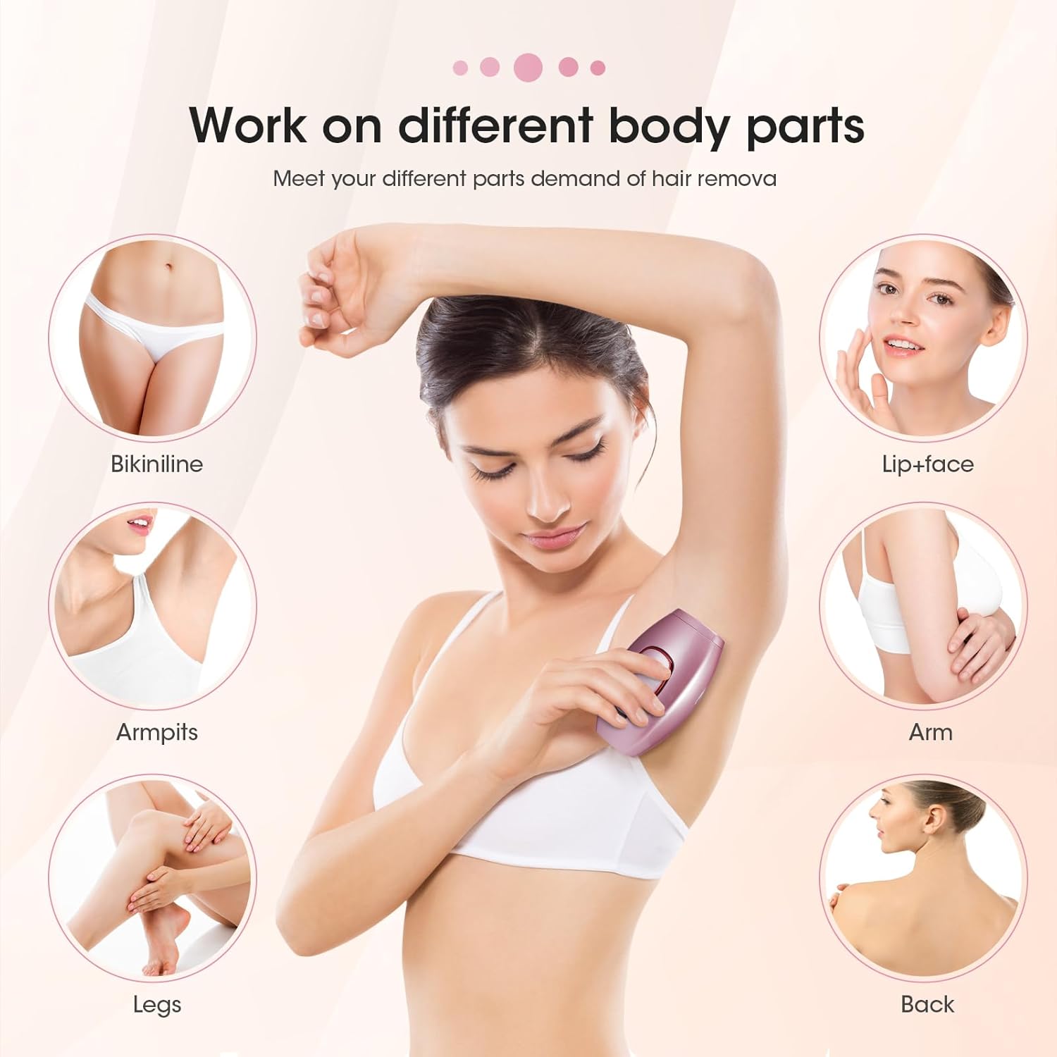 Pocket IPL Hair Removal Device